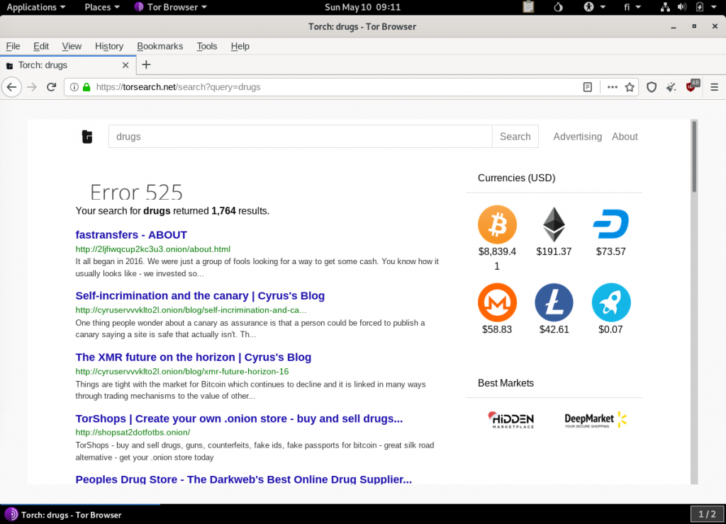 Tor web browser 2