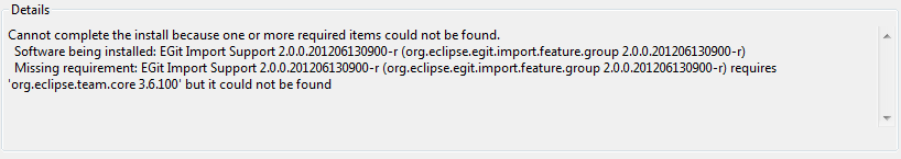 Eclipse Error